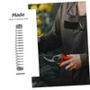 IWOWHERO 3Pcs Durable Stainless Steel Garden Pruner Springs Replacement for