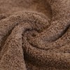Oboro Towel Bath Towel Love Declaration Wood Brown 23.6 x
