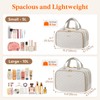 Lifewit Travel Toiletry Bag with Handle, Large Wide-Open Makeup Cosmetic
