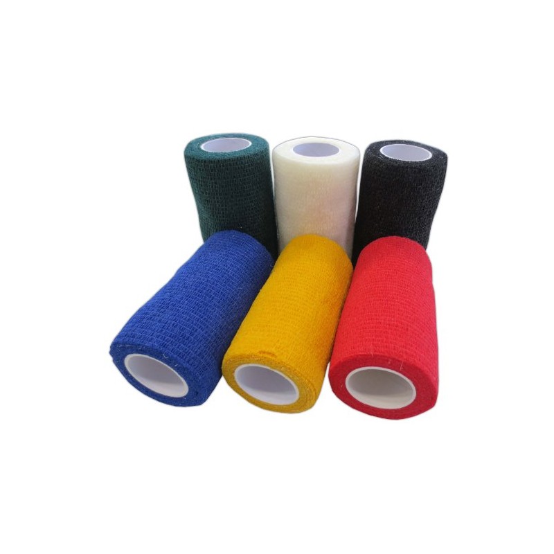 Cohesive Bandages Vet Wrap, Blue, 7.5 cm x 4.5 m,
