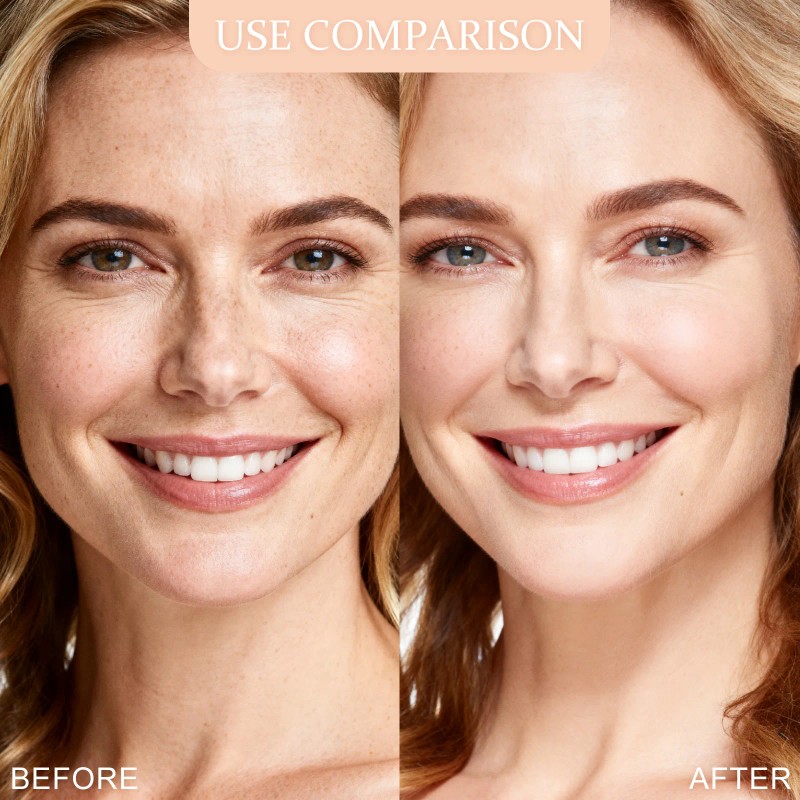 Spray Foundation Lightweight Moisturizing With Brush Natural Long-Lasting Foundation Mist