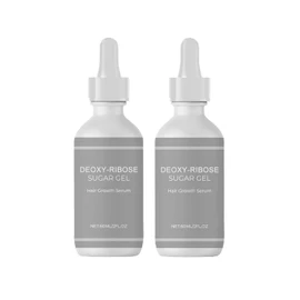 Deoxyribose Sugar Gel Hair Growth, Deoxy Ribose Sugar For Hair strengthen, Suitable for both men and women. 2pcs