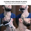 Beard Shaper, Plastic Mustache Neckline Trimming Guide Shaper Beard Shaping