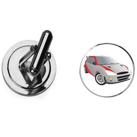 Rally Car Dome Cufflinks Groom dad Wedding Jewellery boxed