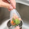 200 Pcs Kitchen Disposable Mesh Sink Strainer Bag Flippable Drain