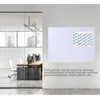 LAJAR Large Felt Wall Tiles, 12 Pack Cork Board Alternative
