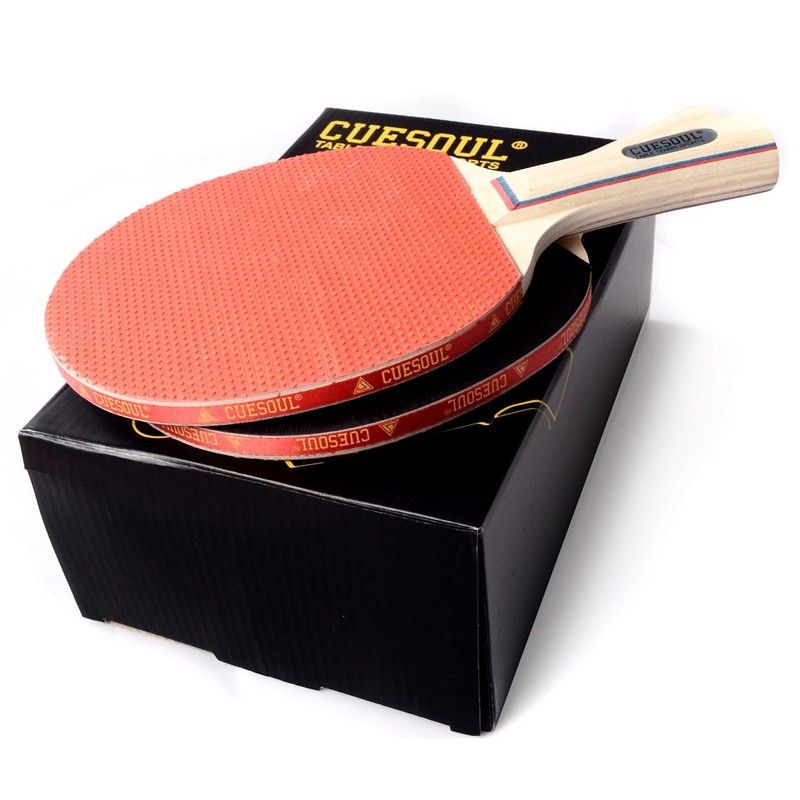 Black Scorpion CUESOUL-II Player Table Tennis Set with 2 Paddle