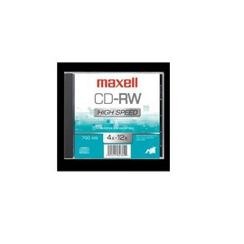 Maxell CD-RW Rewritable Media 700MB High Speed 4x-12x