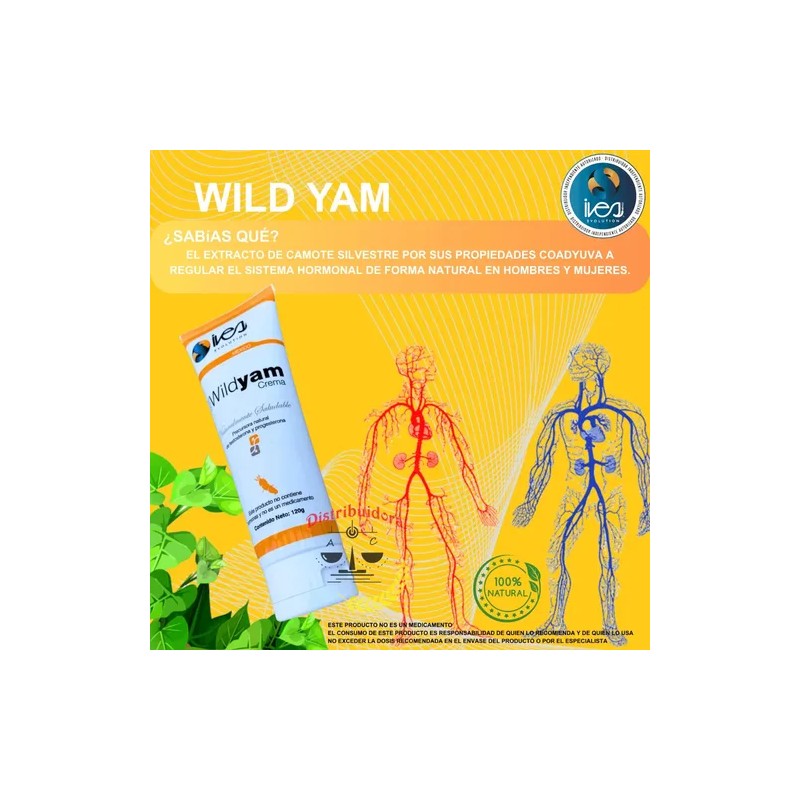 Camote Silvestre Crema Ives Evolution México Wild Yam 2 Pack