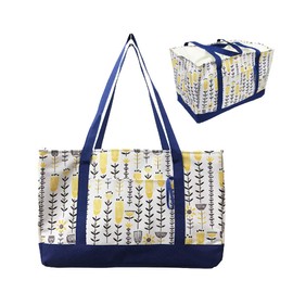 Folding Insulated Bag 8.9 gal (30 L), 01 Floral Print