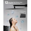 Britulif 12 Inch Shower Faucet Set, High Pressure Shower Systems