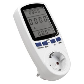 MC POWER - Energy Cost Meter | EM-10 | Electricity Meter Digital Energy Consumption Meter Overload Protection XXL Display Current Meter for Socket