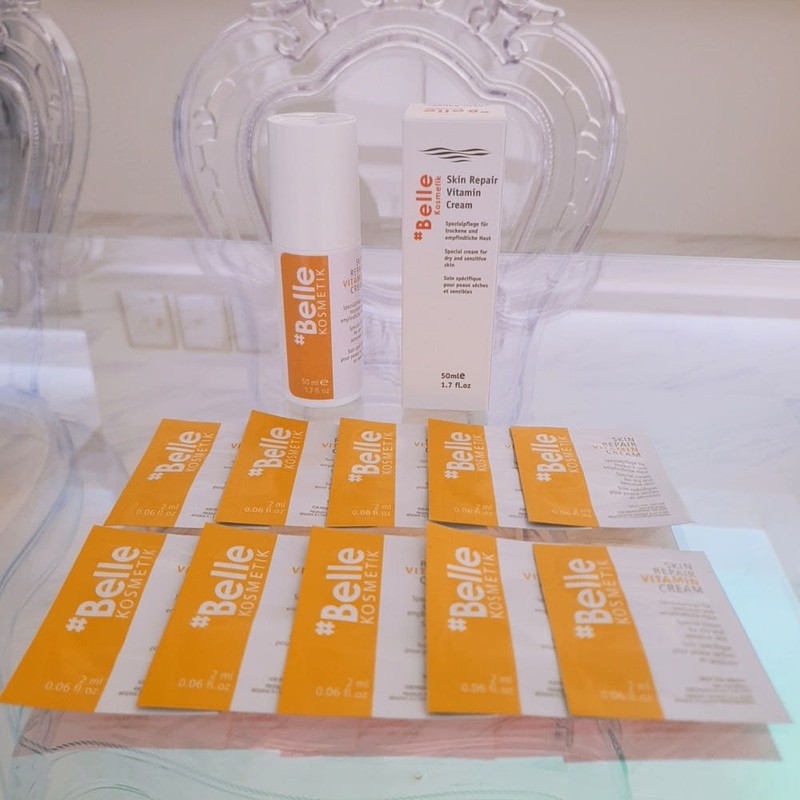 Shop Belle Skin Repair Vitamin Cream 50ml + sample selection