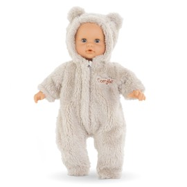 Corolle 9000110830 Snowsuit, Teddy, Doll Accessories, Doll Clothes, for All 30 cm Baby Dolls, from 18 Months
