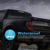Partsam 2Pcs 12" Amber LED Turn Signal Light Bar -