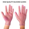 vodvob reusable silicone gloves, finger protectors for epoxy resin casting
