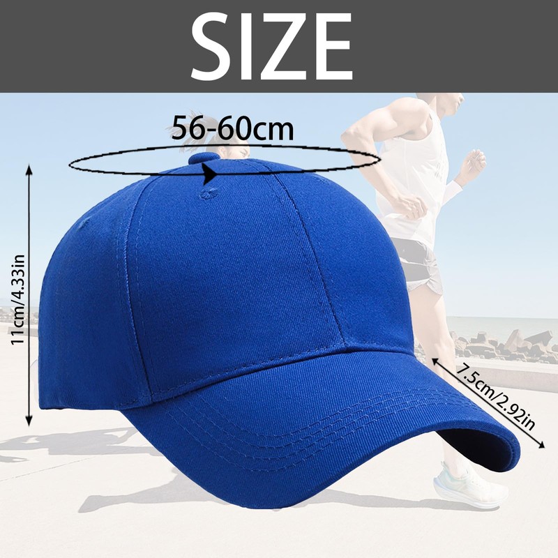 YOUYIKE Baseball Cap for Men and Women, Cotton Cap, Baseball