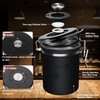 Coffee Canister, 2.8L Sealed Stainless Steel Kitchen Food Storage Container