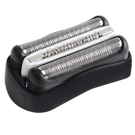 Replacement Shaving Head Compatible with Braun Series 3, 32B Razor Heads Replacement Blades Blades Razor Head for Series 3 3000s, 3010s, 3040s, 3050cc, 300s, 310s etc (32B, Black)