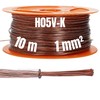 Kalitec 10 Metres H05V-K (X05V-K) 1 mm² Transparent Wiring Cable