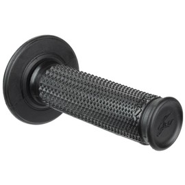 Renthal G198 Tapered/Half Waffle, Black/Black, Ultra Tacky Dual Compound MX/Enduro Grips, 2-Pack