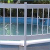 Aqua Select Above Ground Swimming Pool Resin Safety Pool Fence