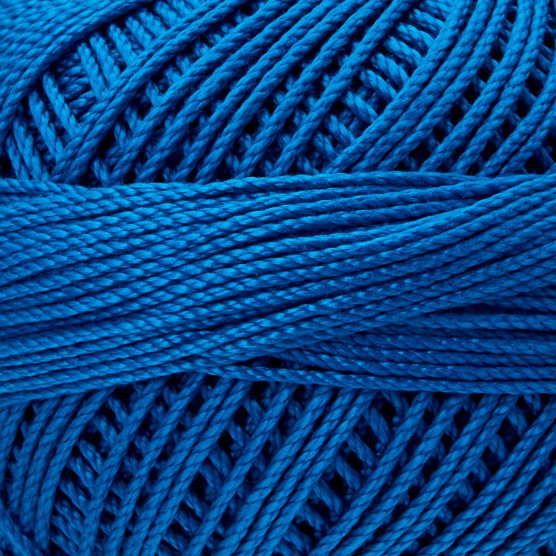 Handy Hands Cordonnet Cotton Bassinet-Bed-Skirts, Size 3, Bright Turquoise Dark