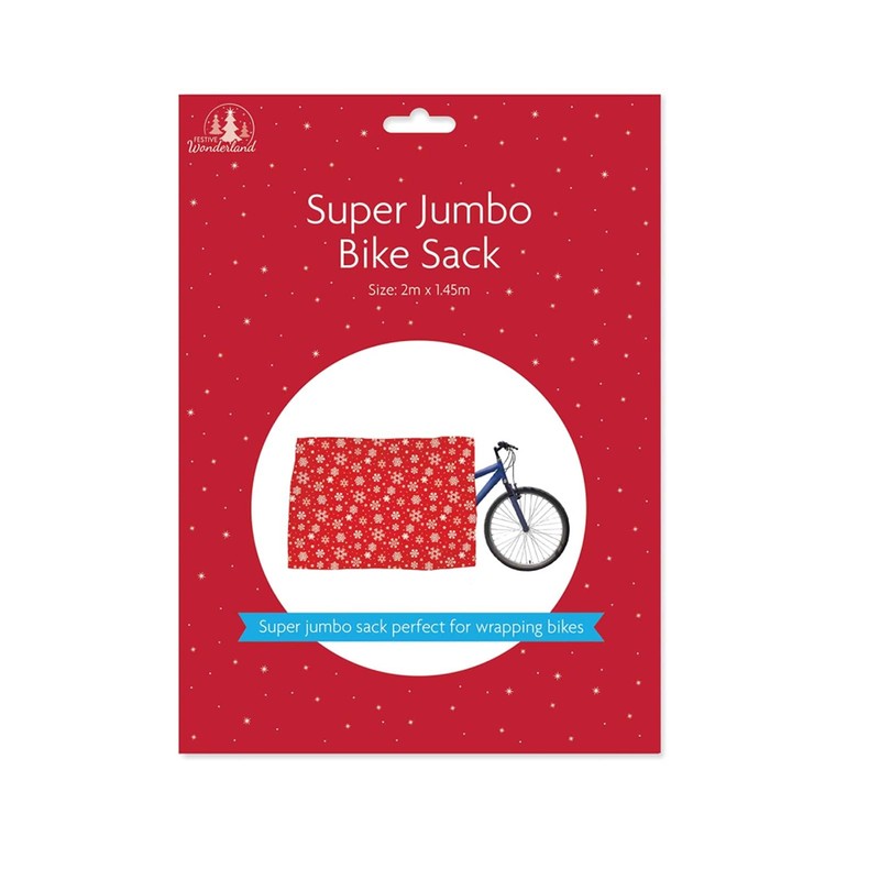 Tallon Christmas Bike Bag Wrap Extra Large Sack Universal Bicycle