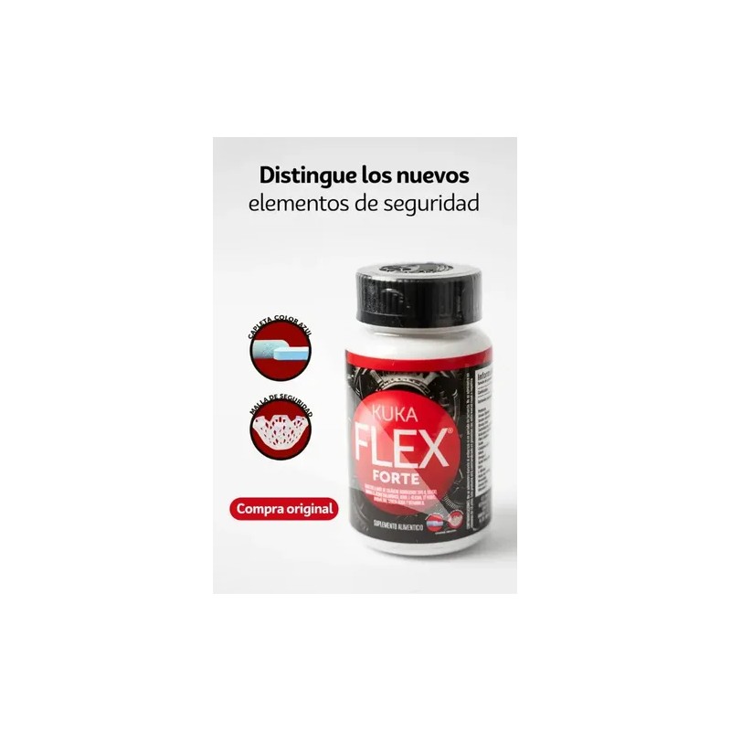Kuka Forte 3 Frascos Con 30 Tabletas De 500mg, 90