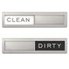 Dishwasher Clean Dirty Sign-Stainless Steel Clean Dirty Magnet for Dishwasher