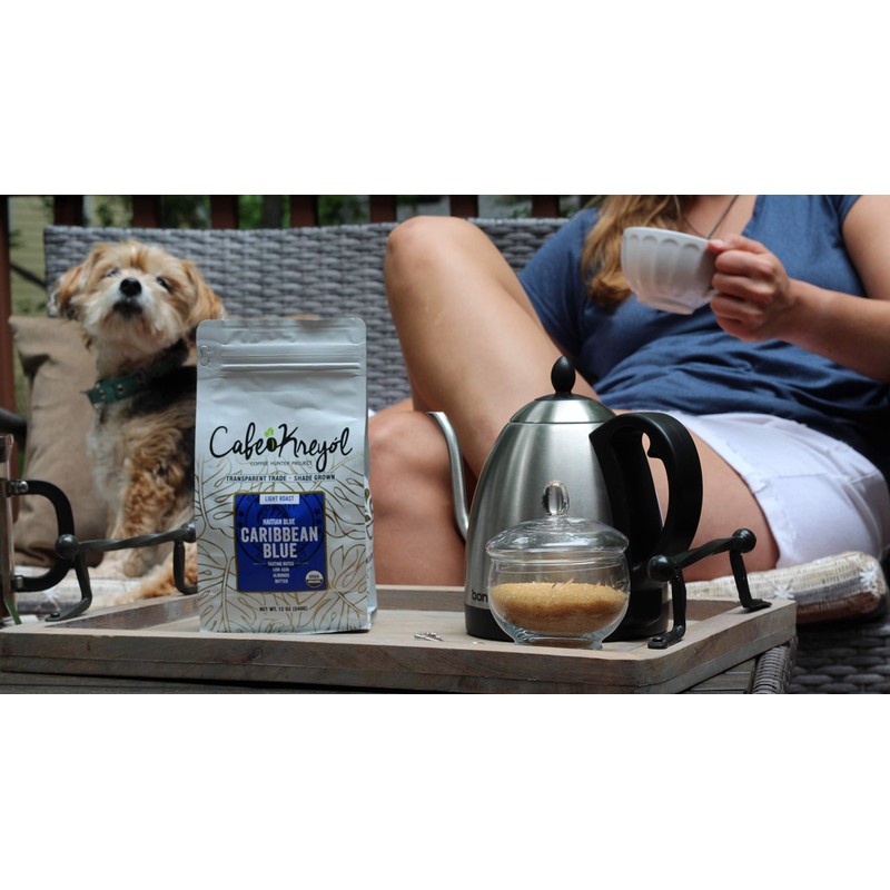 Best Organic Haitian Coffee "Caribbean Blue" A Direct Trade Smooth
