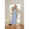GRACE KARIN Women Halterneck Sleeveless Flowy Summer Beach Party Maxi
