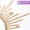 Healeved Tocado Gótico Plástico Diosa Dorada Corona Metal Sunburst Diadema
