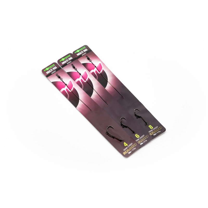 Korda Multi Rig Size 4 Krank Choddy Kamo 30lb