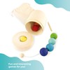 Ulanik Threading Game Beads and Pot, Montessori Toy from 3