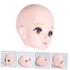 Ipetboom Eyelash Extension Training Head Mold for Beginners Realistic Makeup
