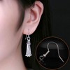 Earring Making Kit with Tweezers Ear Hooks Ear Pins Wax