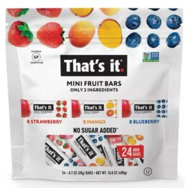 That’s it. That's It Mini Fruit Bars Strawberry, Mango, Blueberry 24 ct 16.8 oz