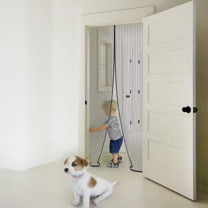 Fly Screens for Doors – Magnetic Door Fly Screen Curtain,