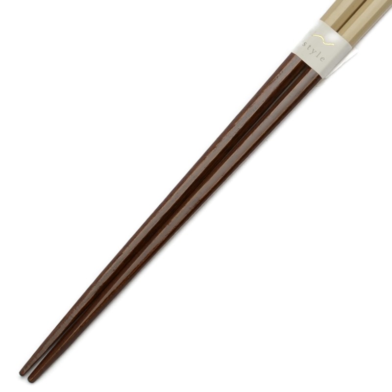 Aoba 250944 Chopsticks Wagokoro Octagonal Trio Pink 8.9 inches (22.5
