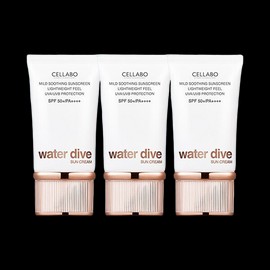 sellabo Cellabo Water Dive Skincare Sun Cream Season 3 60g x3 / 셀라보 워터 다이브 스킨케어 선크림 시즌3 60g x3