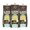 Lion Coffee 3-Pack DECAF Vanilla Macadamia Flavored Ground Coffee, Swiss