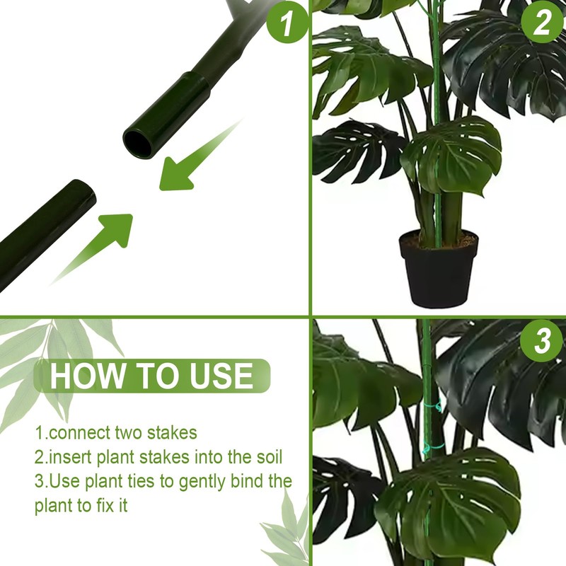 Vocray Plant Support Stakes for Indoor Plants,Trellis for House Potted