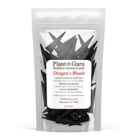 Dragons Blood Charcoal Incense Cones 2" BACKFLOW - 60 Pack Bulk - Natural Scented Cones Handmade Hand Dipped