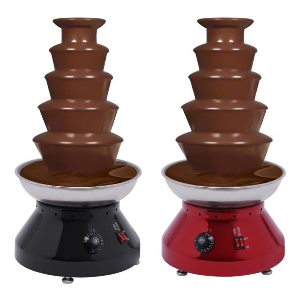 3 Tier Chocolate Fountain, 230W Electric Chocolate Fondue Fountain Machine,