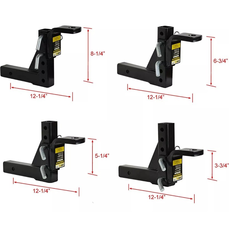 Maxxhaul 70067 Soporte Remolque Ajustable 8 Posiciones