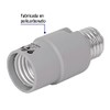 Volteck POBA-21, Portalámpara de policarbonato, con sensor de luz, 360°