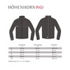 Höhenhorn Rigi Men's Rain Jacket Breathable for Men Weatherproof High-Quality
