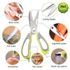 iwobi Multifunctional Scissors Household Scissors Stainless Steel Multi-Purpose Scissors with
