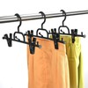 Sawafuji BOJ-03 Bottom Hanger, Connected, Set of 3, Black, Width